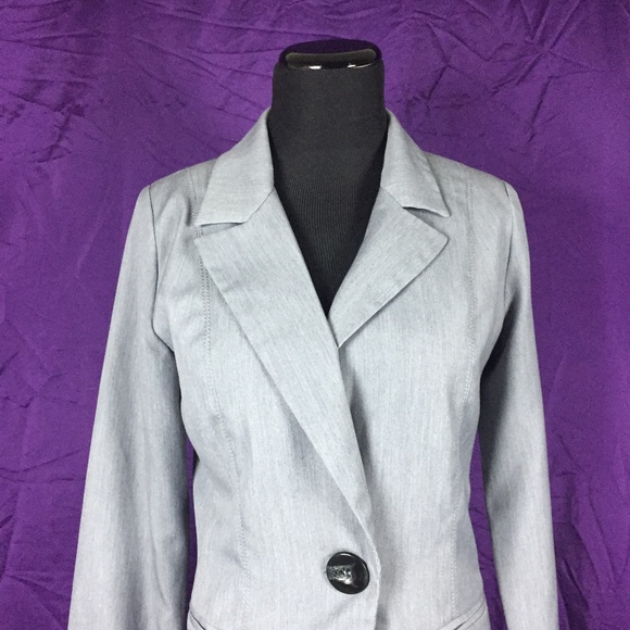 XOXO Gray Medium Blazer - Picture 4 of 4